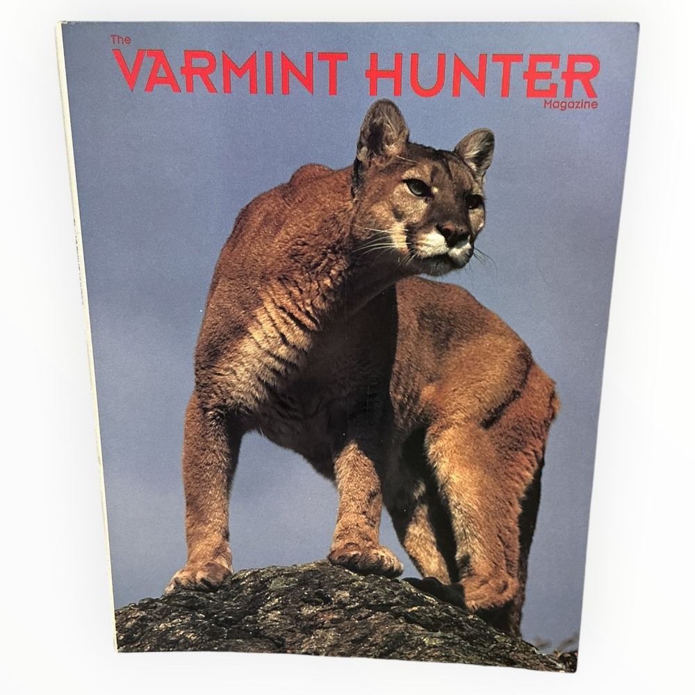 Varmint Hunter Magazine January 1998 Issue 25 Cougar Coyote Squirrel Hunting